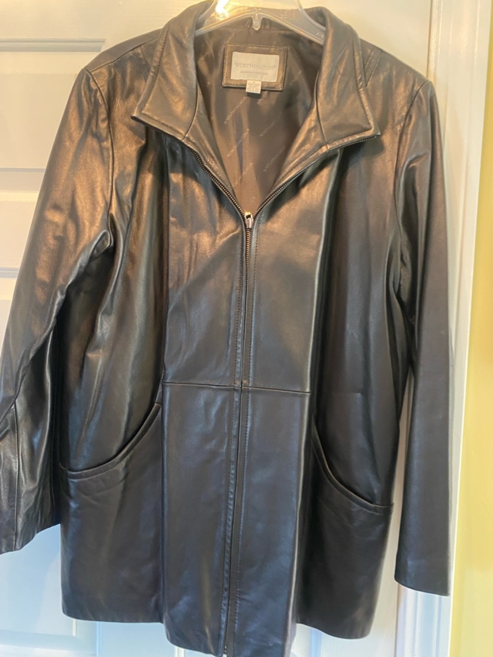 Women’s 1x Worthington Leather Jacket